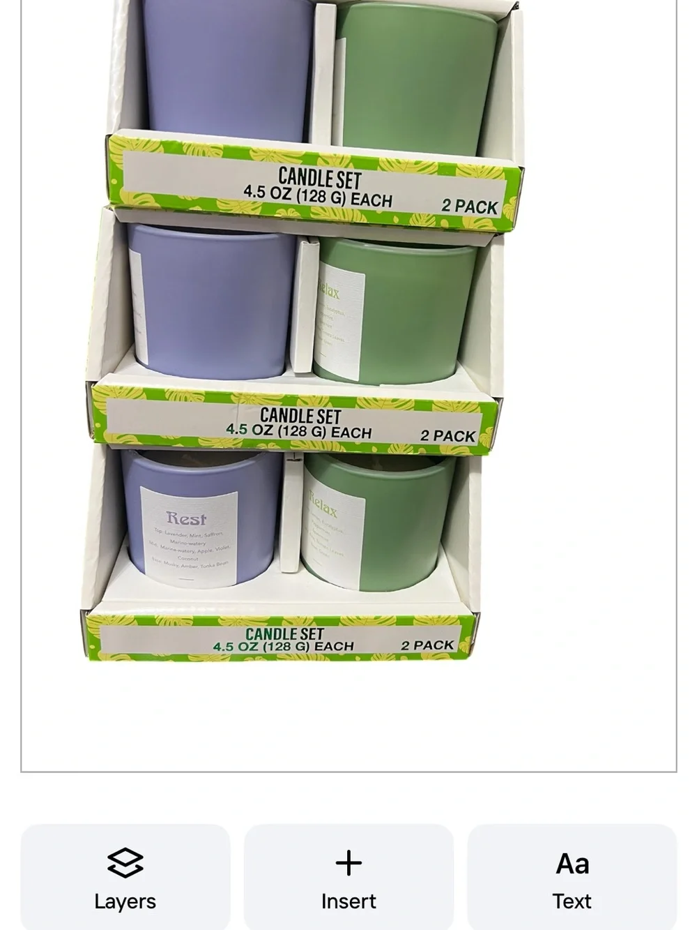 Festive choice Lavender & Sage 2-Pack Scented Candle Set smells good